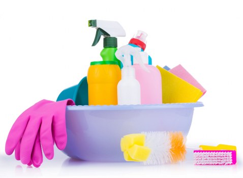 Different stain types and cleaning solutions for stain removal